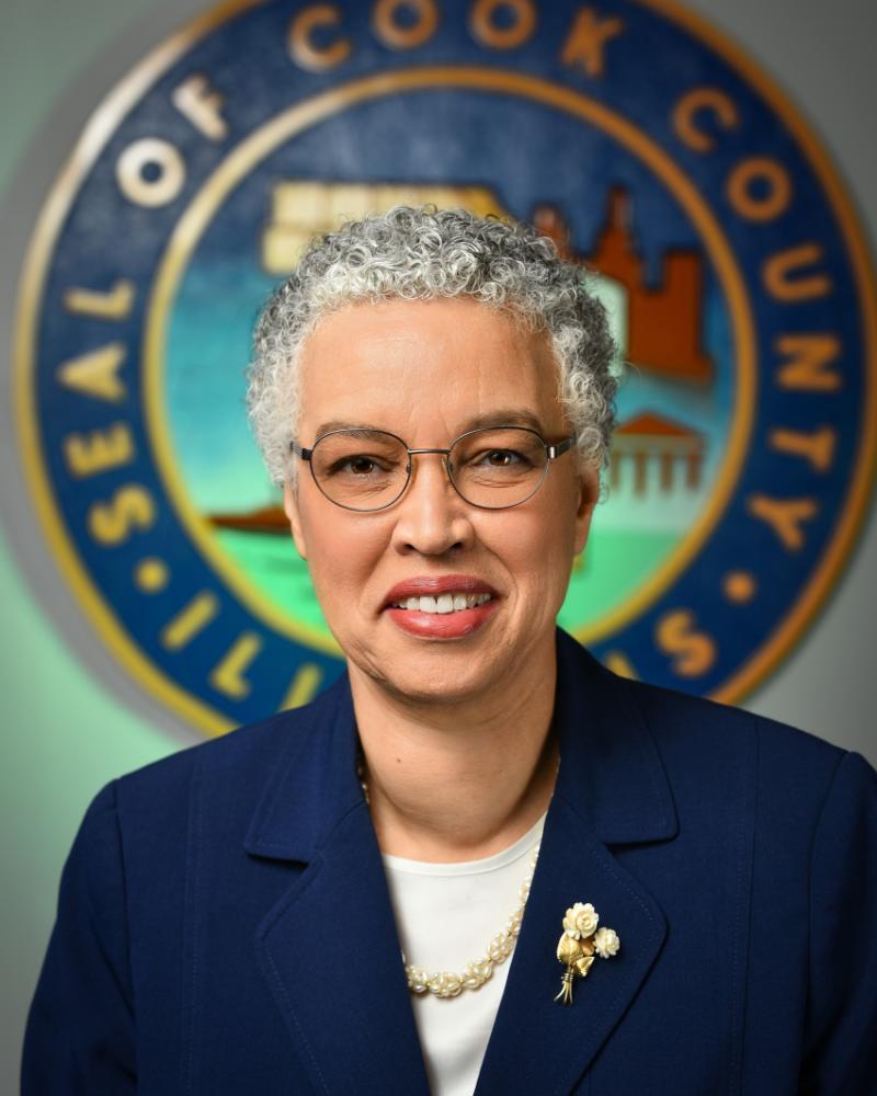 Cook County President Toni Preckwinkle